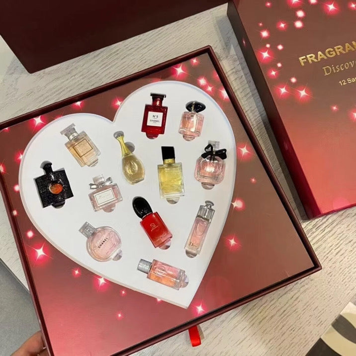 12 Luxury Mini Perfume Gift Set