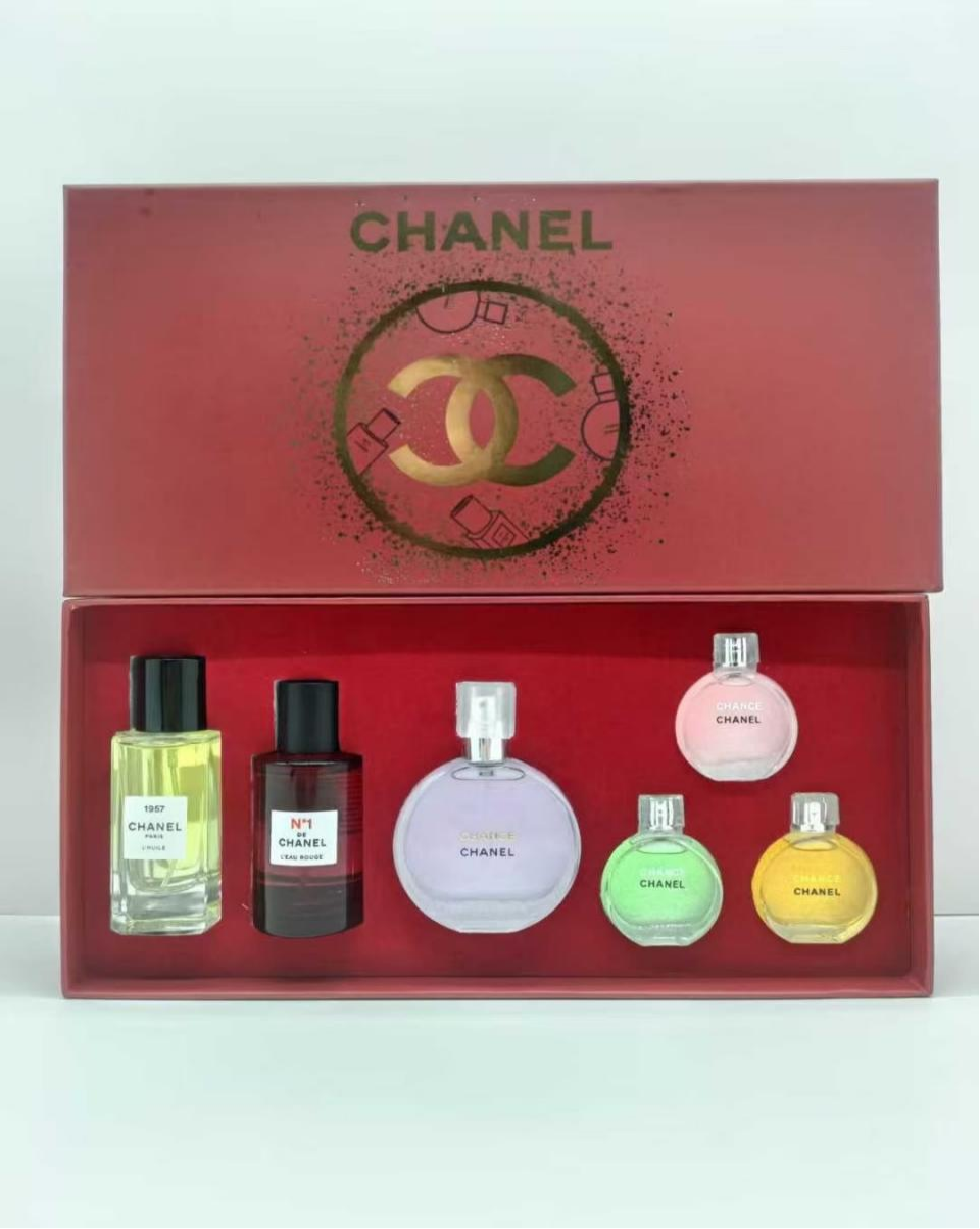 Chanel 3*30ml+3*7.5ml perfume set